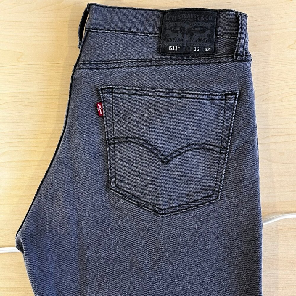 Gray Levi's 511 Jeans